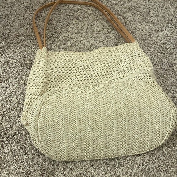 Straw Bucket Shoulder Summer Bag - Picture 9 of 10